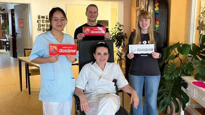 Mitarbeitende des Emmi-Seeh-Heims bedanken sich 